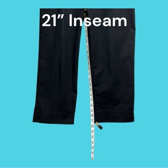 Apt9 Maxwell Cropped Black Pants Size 8 - Picture 2 of 8